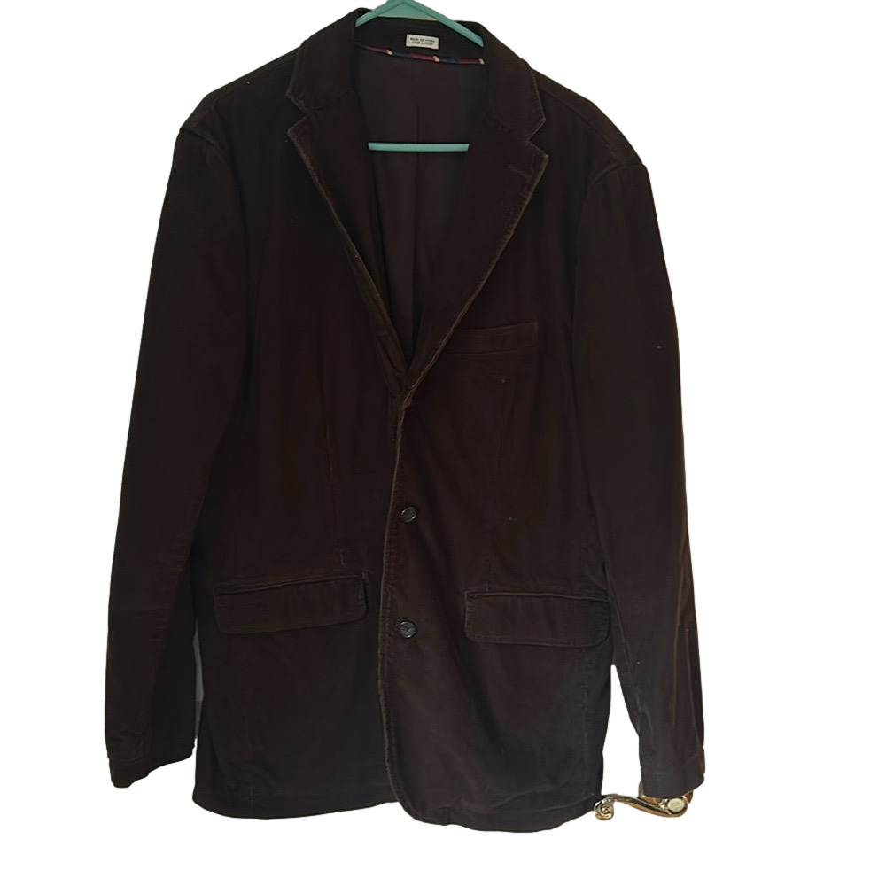 🌿J. Crew  Men’s men’s brown corduroy blazer - Large🌿